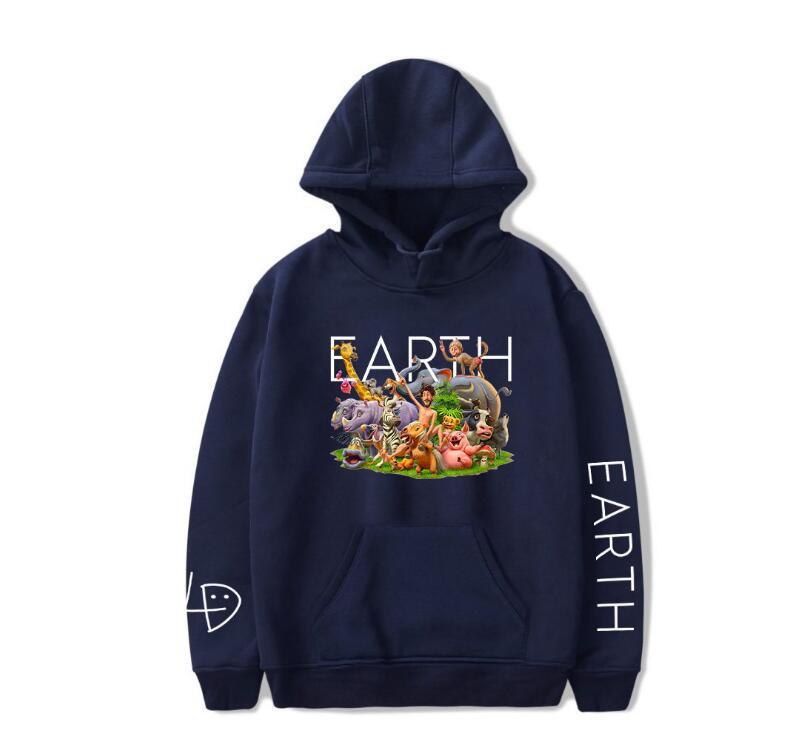 LIL DICKY earth Hoodies